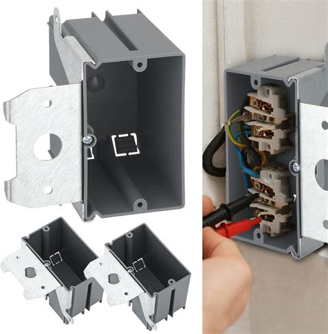 24 cu in 1 gang electrical box|single gang electrical outlet box.